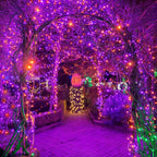 weillsnow 500 LED Halloween Lights Outdoor,164 FT Twinkle Lights Waterproof