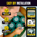 The Hot Tub Wizard - The Scepter Salt Cell Replacement for ACE Sanitizing System by Hot Spring - 76078 Quality Replacement Part - Easy Install, Long Lasting - Hotsprings Spa Parts - Made in the USA