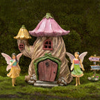 PRETMANNS Fairy Garden House Accessories Outdoor Kit 7” High
