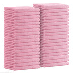 Avalon Towels Microfiber Cleaning Cloths (Value Pack of 36) - Size 16 x 16 Inches, Highly Absorbent Cleaning Rags, Lint Free, Reusable and Washable, Microfiber Towels for Cars