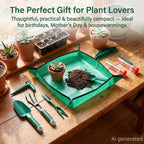 Bonsai Tools Kit 10Pcs Indoor & Outdoor Gardening Tool Potting Mat