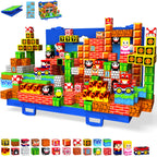 120PCS Magnetic Blocks, Magnetic Building Blocks Cubes, STEM Toy for Kid