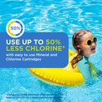 FROG Replacement Chlorine Cartridge for use with Flippin’ FROG XL Floating Sanitizer System - Prefilled Cartridges Support Easy Pool Maintenance and Cleaner & Clearer Water - 1 Pack
