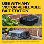 Victor Fast-Kill Bait Blocks II, 86-Count Rat and Mouse Poison Bait Blocks