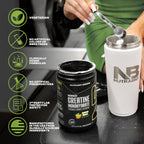 NutraBio Pure Micronized Creatine Monohydrate Powder Supplement, Lemon Burst, (300 g) - Supports Bulk Muscle Energy, Recovery, and Strength - HPLC Tested Creatine Powder Supplement for Men and Women