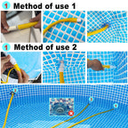 SIHAIAN Pool Cover Automatic Drainer Kit for SIHAIAN Round and Rectangle Pool Cover, Anti waterlogging, Control Cover Surface Water Levele, Prevent Clogging (C:157inch)
