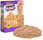 Kinetic Sand, 5.5lbs (2.5kg) Natural Brown Play Sand, Bulk Box for Arts and Crafts, Sandbox (Packaging May Vary), Moldable Sensory Toys, Ages 3 and up
