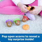 Learning Resources Alphabet Acorns Activity Set, Develops Letter Recognition, Educational Toys for Toddlers, Homeschool, Visual & Tactile Learning Toy, 78 Pieces, Ages 3+