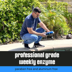Pool Enzyme Treatment - Weekly Natural Enzymes for Pools Works as an Eco-Friendly, Natural Pool Clarifier for Crystal Clear Pool Water Perfect for Swimming - AquaDoc Pool Chemicals