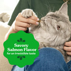 Greenies Feline Natural Crunchy Dental Cat Treats, Salmon Flavor, 21 oz
