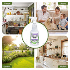 VermExon Peppermint Oil Insect & Pest Control Spray – 16oz Natural Plant-Based Bug Killer for Spiders, Ants, Flies, and Other Insects, Safe for Home & Kitchen Use