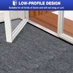 ToLanbbt Commercial Floor Mat 3' x 10' Front Door Mat Extra Large, Industrial Hallway Runner Rug Heavy Duty Outdoor Indoor Utility Mat Low Profile Entryway Carpet Non Slip Backing for Home Office