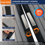 Magnetic Screen Door, Keep Bugs Out, Pet & Kid Friendly，Works with Front Doors, Sliding Doors,Fit Door Size 36 x 80 Inches ‎Black