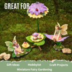 PRETMANNS Fairies for Fairy Garden Accessories Outdoor Kit, 7 Pieces
