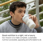 Soylent Complete Nutrition Meal Replacement Protein Powder, Original - Plant Based Vegan Protein, 39 Essential Nutrients - 36.8oz
