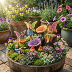 PRETMANNS Fairies for Fairy Garden Accessories Kit Outdoor, 7 Items