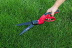 Kimura® Pro Grass Shears - Premium Lawn Shears with 360° Rotating Head, Japanese SK5 Steel Blades, Lightweight, Ergonomic TPR Coated Handles, Garden Shears for Edging and Trimming - 15" Grass Clippers