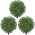 codree 3 Pcs Deer Netting for Shrubs- 7.8 x 7.8 Ft Deer Plant Netting Cover- Reusable Garden Plants Mesh Netting to Protect Undershrub Plant from Deer, Birds and Other Animals