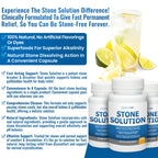 Stone Solution Capsules- Natural Dissolver, Kidney Stone Support & Kidney Cleanser Chanca Piedra Stone Breaker Gallbladder Cleanse, Flush & Stop Recurrence, Stone Relief 60 Servings