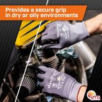 ATG MaxiFlex PIP 34-874/XL MaxiFlex Ultimate, Foam Nitrile Palm Coated Gloves, Gray, XL (Pack of 3)