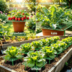 AWUREYIT 10 Pack Plastic Strawberry Plant Support Stands – Garden Wire-Style Frames for Raised Beds and Pots – Lightweight Stake Holders for Flower and Vegetable Plants – Outdoor and Indoor Gardening