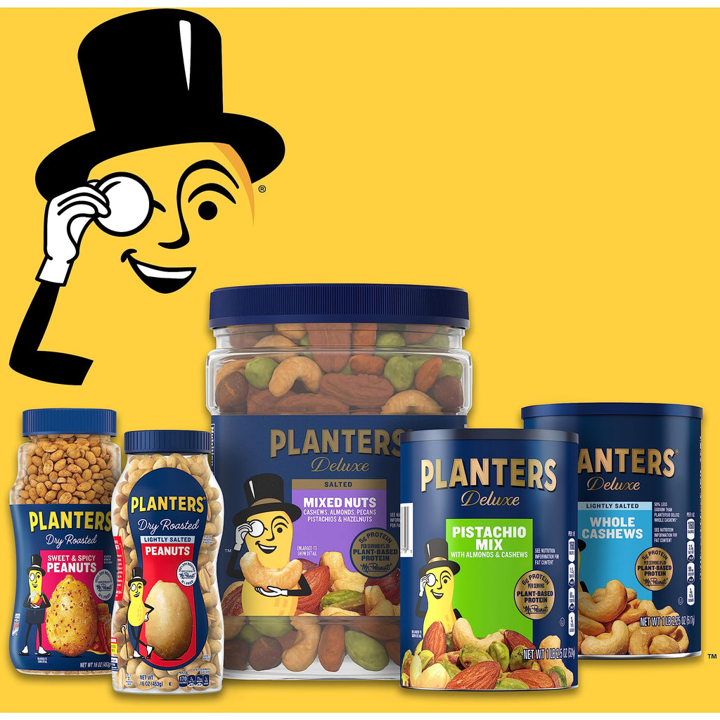 Planters Cashews Honey Roasted Whole, 8.25 oz/ 233 g