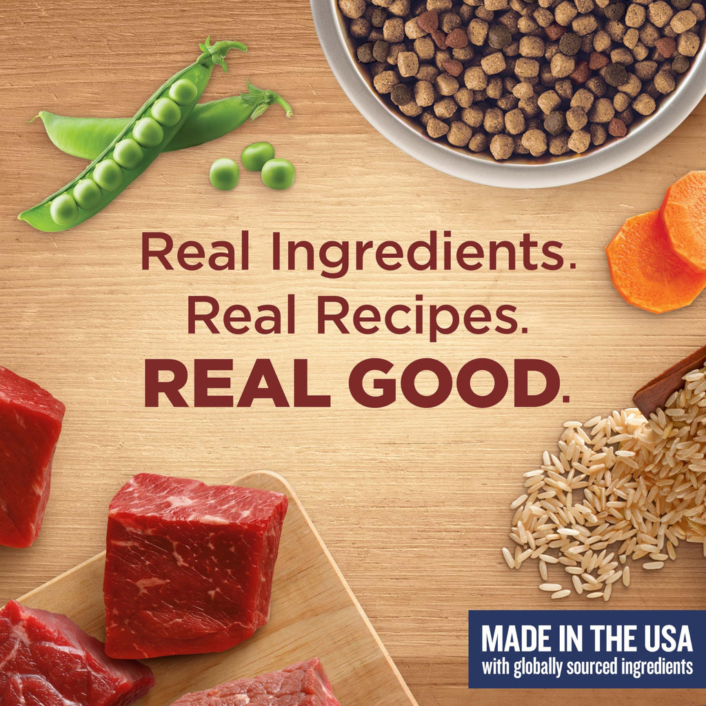 Nutrish Dry Dog Food, Beef, Pea & Brown Rice, 40 lb. Bag (Rachael Ray)