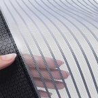 Heavy Duty Door Screen Magnetic Closure, LOVIGA Thickened Fiberglass Screen Door Mesh, Self Sealing, Tear Resistant, Easy Assemble, Fine Mesh Keep Bugs Out Fit Door Size 36 Inch X 82 Inch Black