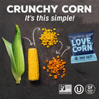 LOVE CORN Fab Four Variety Pack, 0.7oz x 20 Bags, Gluten Free, Vegan