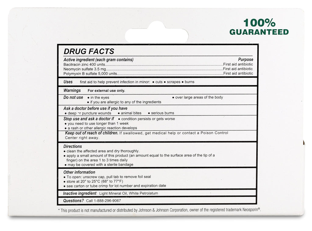 Globe Triple Antibiotic Ointment, First Aid Supply, 3 Pack, 1 oz Tubes