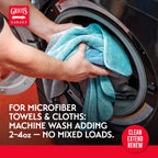 Griot's Garage Microfiber and Foam Pad Cleaner, Removes Polish, Wax, and Sealant Residue, Restores Your Car Cleaning Cloths' Effectiveness, 11067, One Gallon