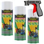 Mo Deck Lawn Mower A Nonstick Spray with CanGun1 – Pressurized Deters Grass & Clipping Buildup Reduces Clumping, Protects Deck from Corrosion, Easy Metal-Safe Spray-On by Flyleaf PRO (3 Cans - 11 oz.)