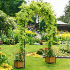 Heavy Duty Garden Arch Trellis for Climbing Plants Metal Garden Arbors