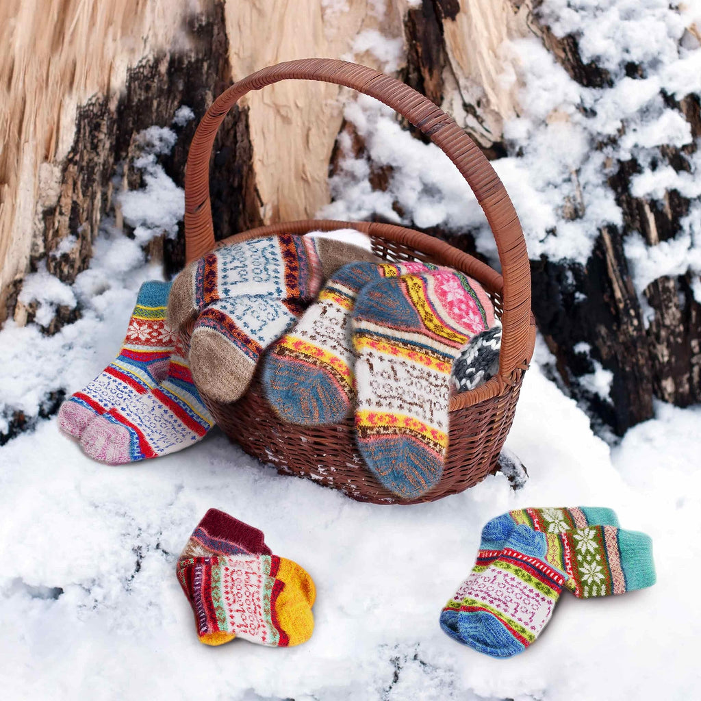 ICEIVY Comfy Fuzzy Warm Winter Cozy Socks Stocking Stuffers Gifts for Women