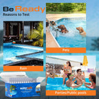 Pool and Spa Rapid Bacteria Test by Watersafe, Detects Down to 1 Bacteria/μL, including E. coli, Salmonella and More, Pack of 10