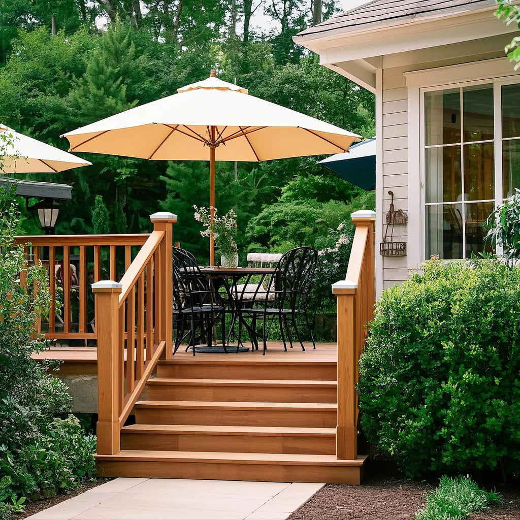 Goovilla 4x4 Post Caps White(Actual 3.5" x 3.5"), 8 Pack Fence Post Caps with 16 Screws and Easy Installation, Sturdy Waterproof Plastic Deck Post Caps with Frosted Finishing Touch, Protect Wood Post