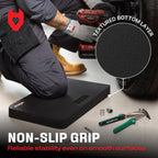 NoCry Extra Thick Professional Garden Kneeling Pad With Anti-Slip Coating