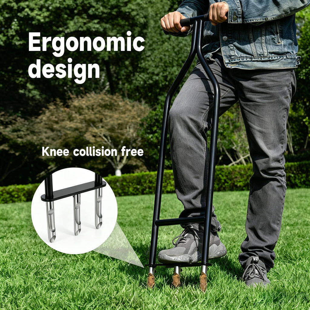 Lawn Aerator Tool, Heavy Duty Core Aerator