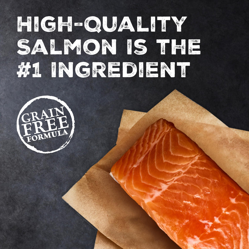 Blue Buffalo Wilderness Salmon Adult Dry Cat Food, Grain-Free, 5 lb