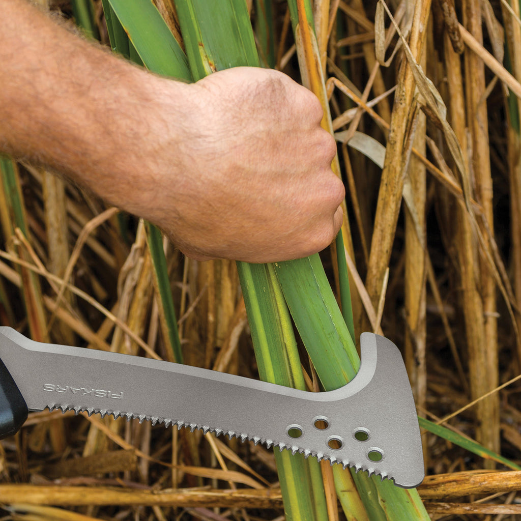 Fiskars 18" Billhook Hand Saw, Multi-Purpose Lawn & Garden Tool