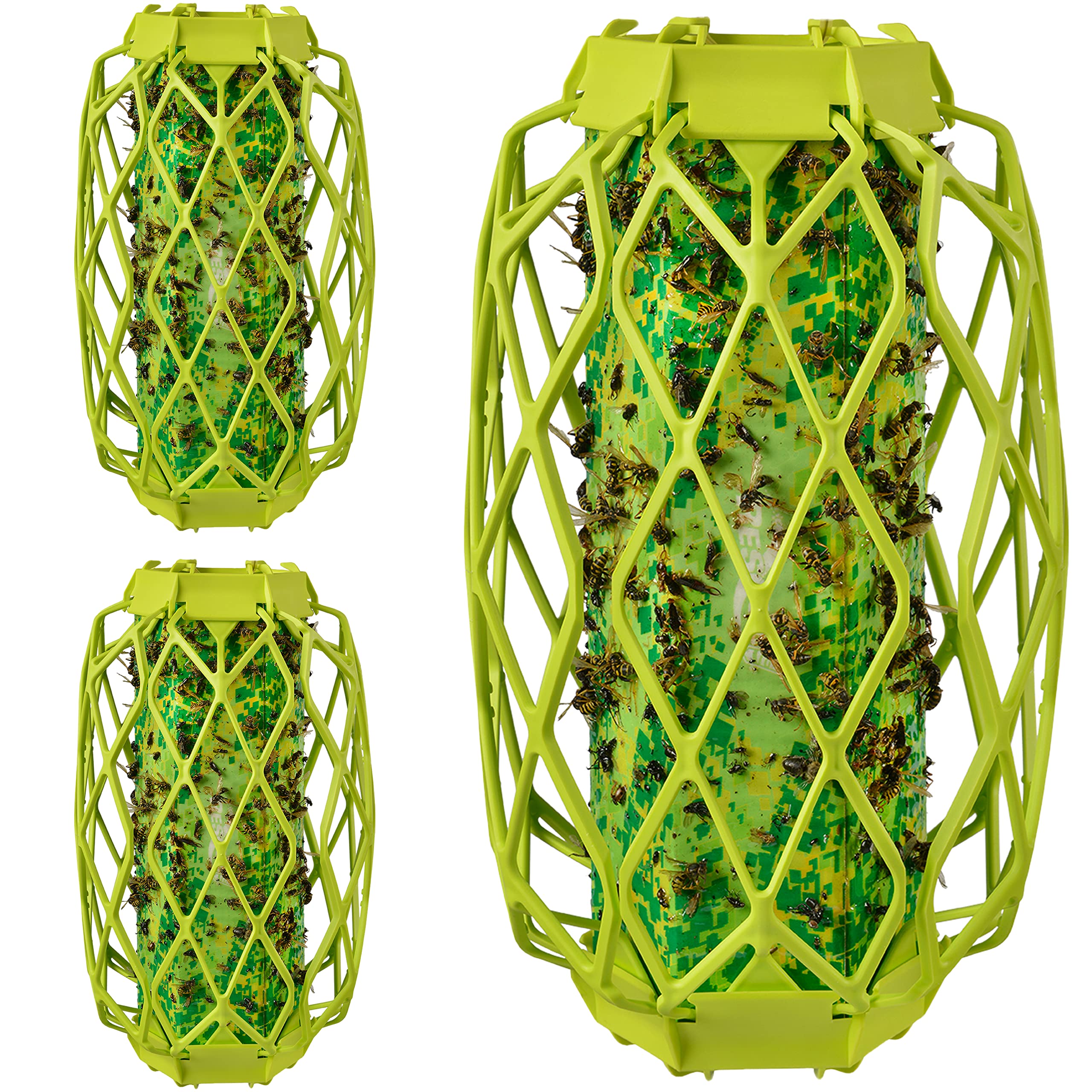 RESCUE! VisiLure® TrapStik for Wasps, Mud Daubers, Carpenter Bees – 3 Pack