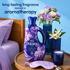 Downy Infusions CALM Liquid Fabric Softener, Soothing Lavender And Vanilla Bean, 56 Fl Oz, Fabric Conditioner For Softness And Scent, Pack of 2