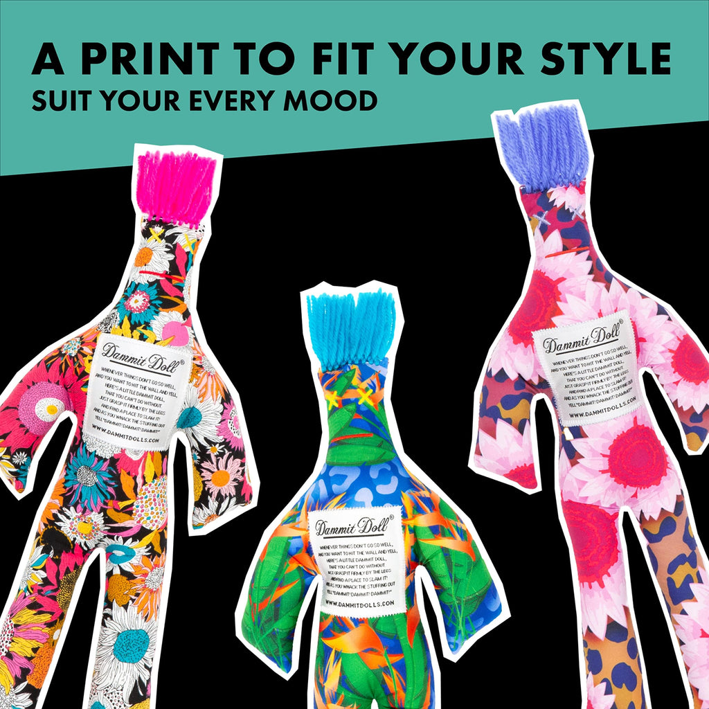 Dammit Doll - Classic Dammit Money Doll - Stress Relief, Gag Gift