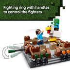 LEGO Minecraft Woodland Mansion Fighting Ring - Building Toy for Kids Age 10+ - Includes Steve, Garrett, & Henry Minecraft Figures, Plus a Chicken Jockey & More - Birthday Gift Idea for Fans - 21272