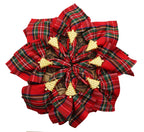 COTTON CRAFT Christmas Tartan Plaid Cloth Napkins - 12 Pack 100% Cotton