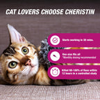 Cheristin Flea Treatment & Prevention for Cats Over 1.8 lbs, 1ct