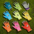 Yumoin 18 Pairs Kids Gardening Gloves Foam Rubber (Medium (Age 6-8))
