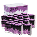 Adenna SHADOW Disposable Nitrile Gloves – 6 Mil, Medical Grade Exam Rubber Glove with Textured Grip, Non-Latex & Powder-Free, Case of 1000, Small, Black