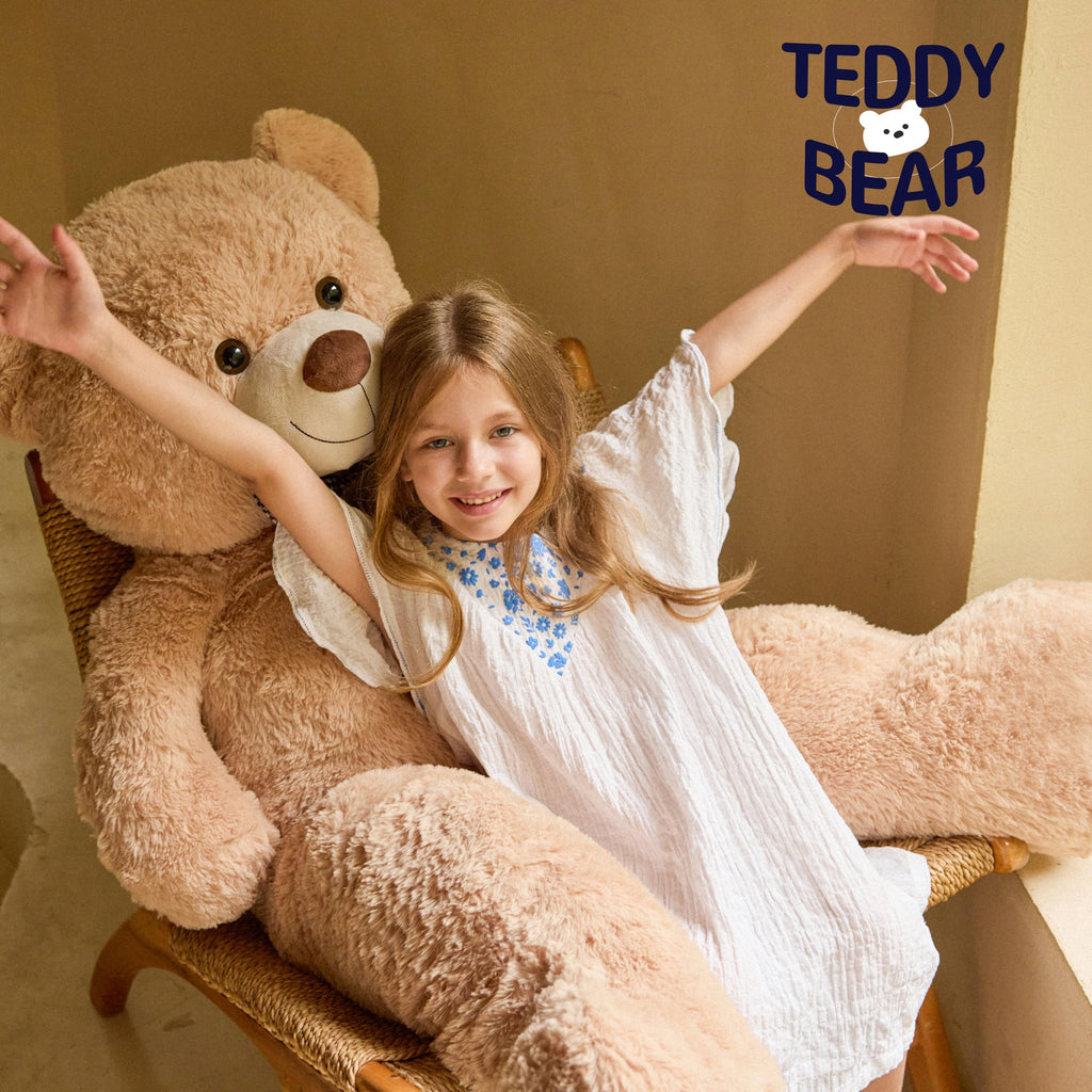 47 inch Big Giant Teddy Bear Stuffed Animals Plush Toys Gift for Kids Girls