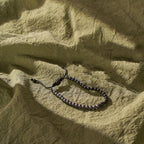 Fossil Men's Beaded Bracelet, Men's Bracelets, Color: Hematite, Lava